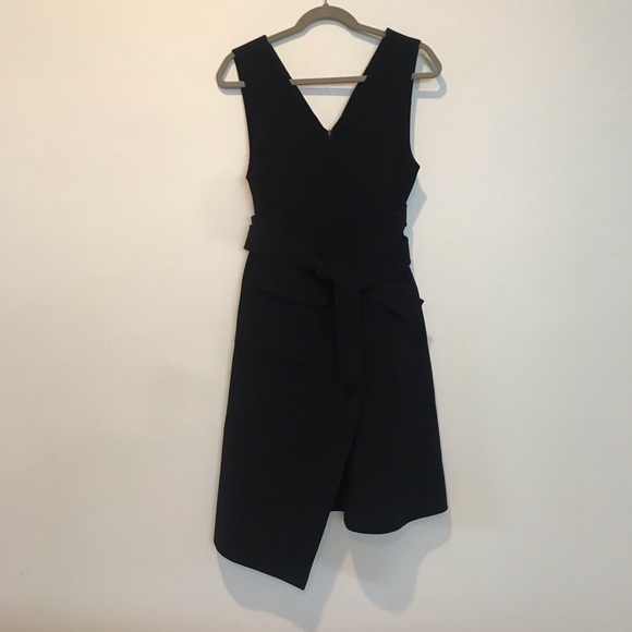 Goen.J Wool Pocket Wrap Dress - Picture 7 of 13